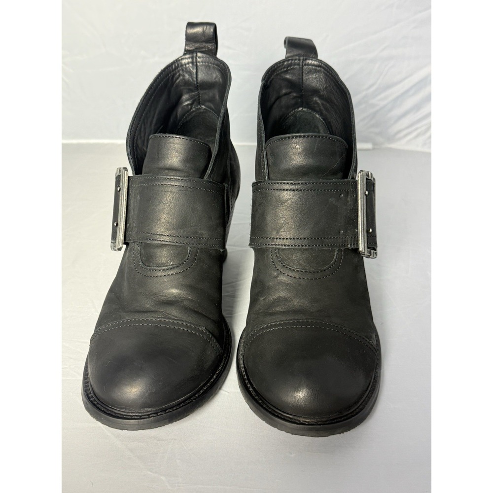 John Fluevog East End Porter Black Women's 10.5 Boot - Picture 2 of 8